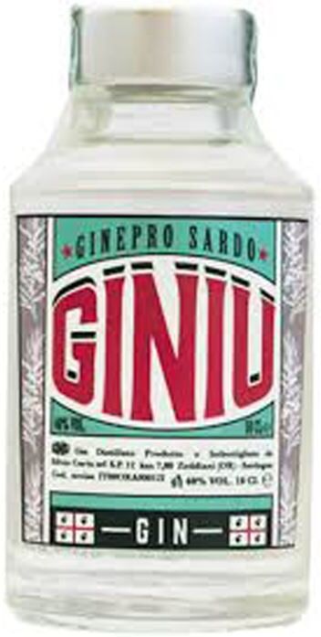 Silvio Carta MIGNON Gin Giniu Ginepro Sardo (bottiglia 10 cl)