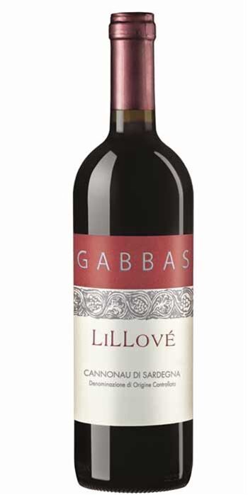 Cantina Giuseppe Gabbas Lillovè - Cannonau di Sardegna DOC 2021 (bottiglia 75 cl)