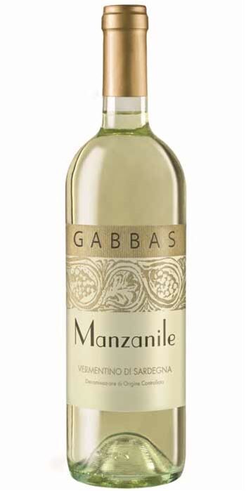 Cantina Giuseppe Gabbas MANZANILE - vermentino di Sardegna DOC 2023 (bottiglia 75 cl)