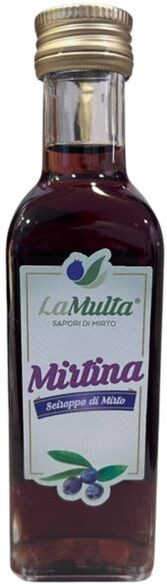 La Multa SRLS Mirtina MIGNON - Sciroppo di Mirto (bottiglia 10 cl)