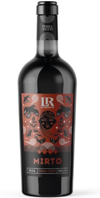 Distilleria Lucrezio R. Mirto Terra dei venti BIG - liquore tipico della Sardegna (70 cl)