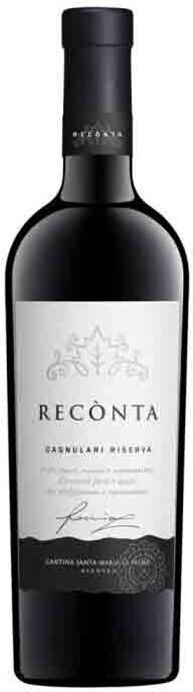 Cantina Santa Maria La Palma RECONTA - Cagnulari di Sardegna DOC Riserva 2019 (bottiglia 75 g)