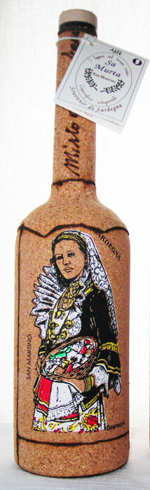 San Martino Liquore di Mirto bottiglia SUGHERO (bottiglia 70 cl)