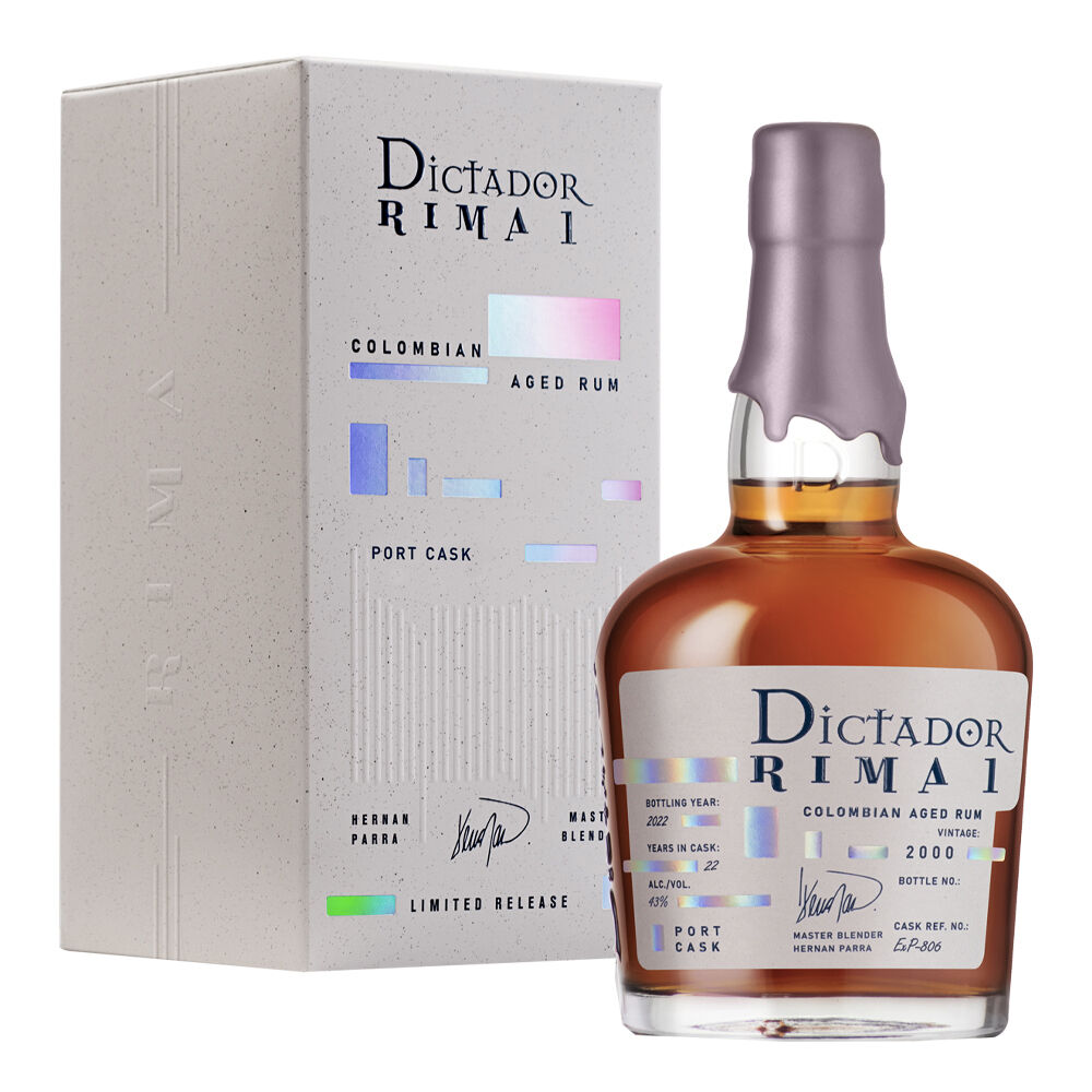 Dictador Colombian Aged Rum Porto Cask Rima 2000