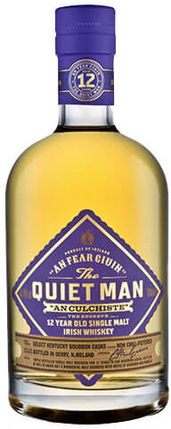 The Quiet Man Single Malt Irish Whiskey 12 Years Old