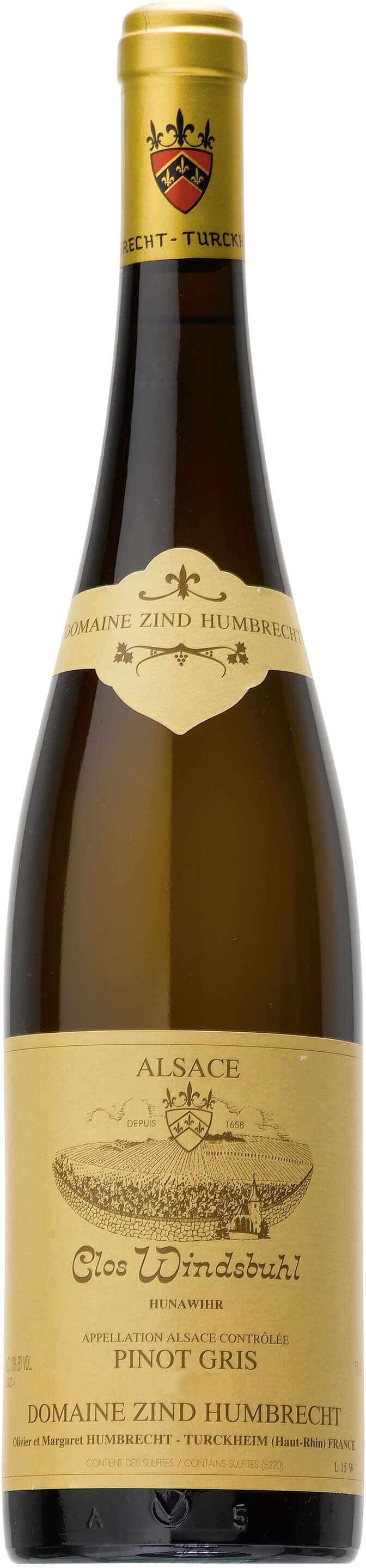 Domaine Zind-Humbrecht Alsace Pinot Gris Clos Windsbuhl 2020