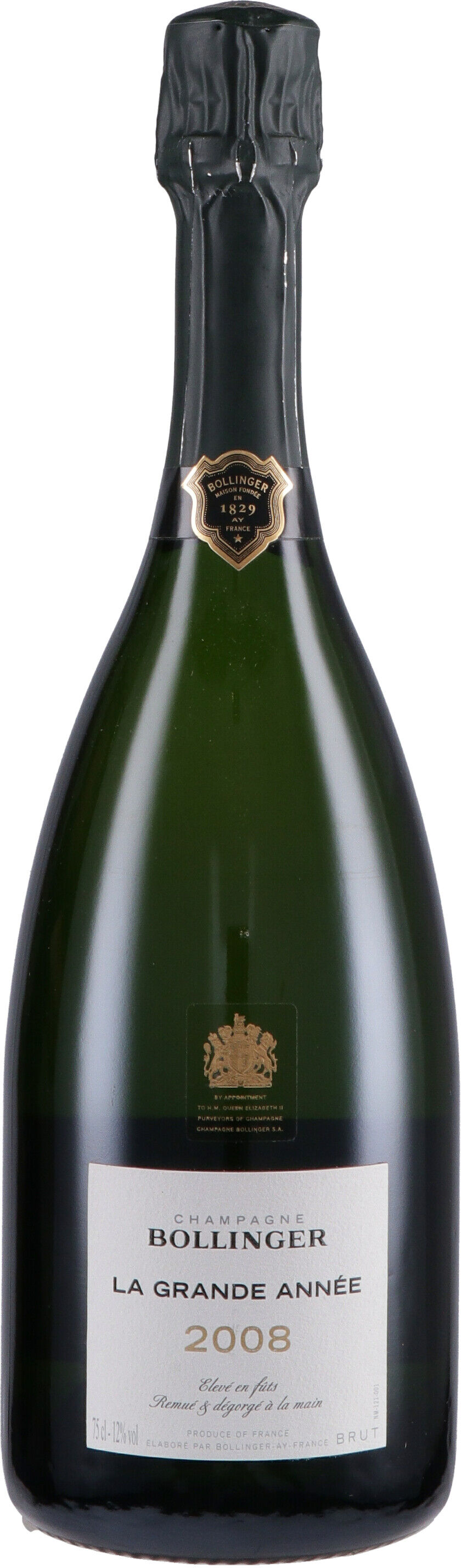 Bollinger Champagne Brut La Grande Année 2008