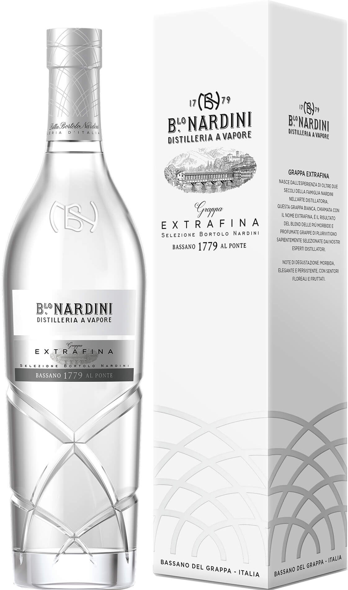 Grappa Extrafina   Distilleria Nardini 1779  0.7l