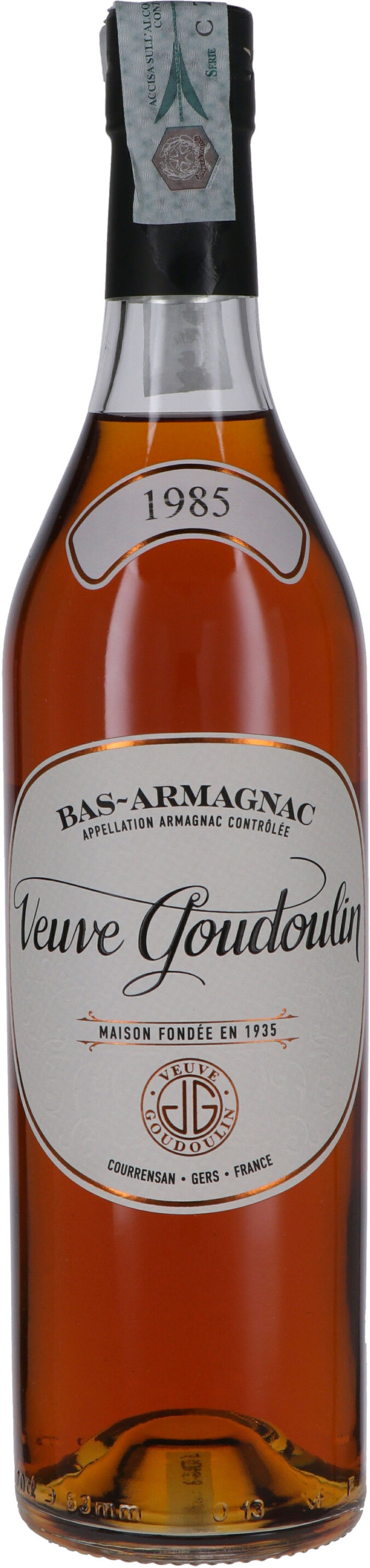 Veuve Goudoulin Bas Armagnac 1985