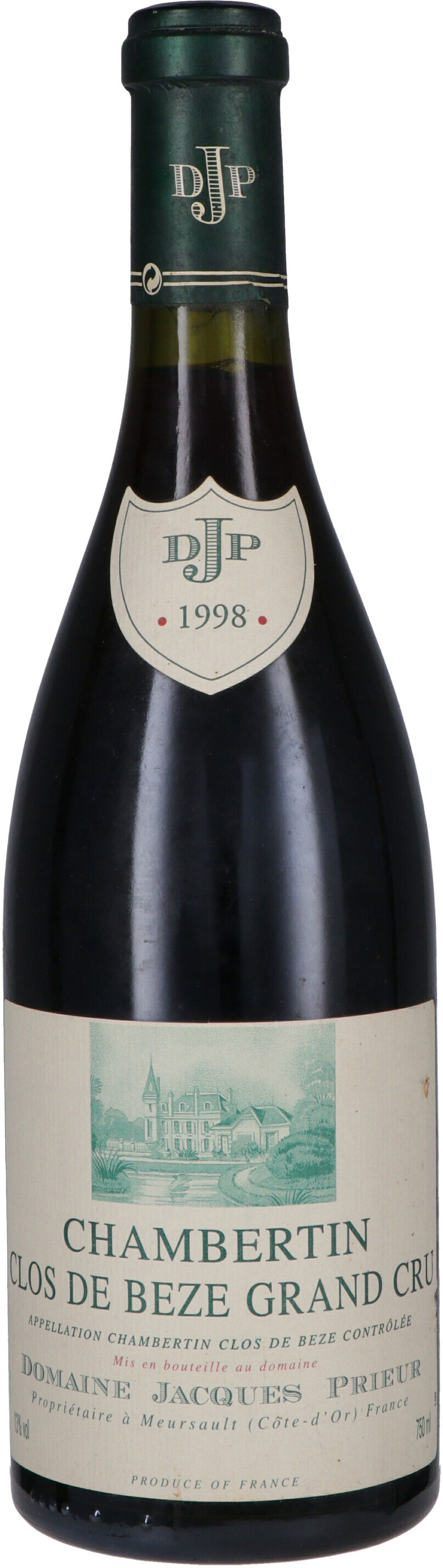 Domaine Jacques Prieur Chambertin Clos De Beze Grand Cru 1998