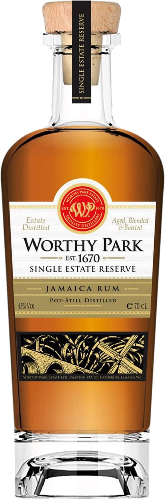 Worthy Park Jamaica Pure Single Rum Single Estate Reserve