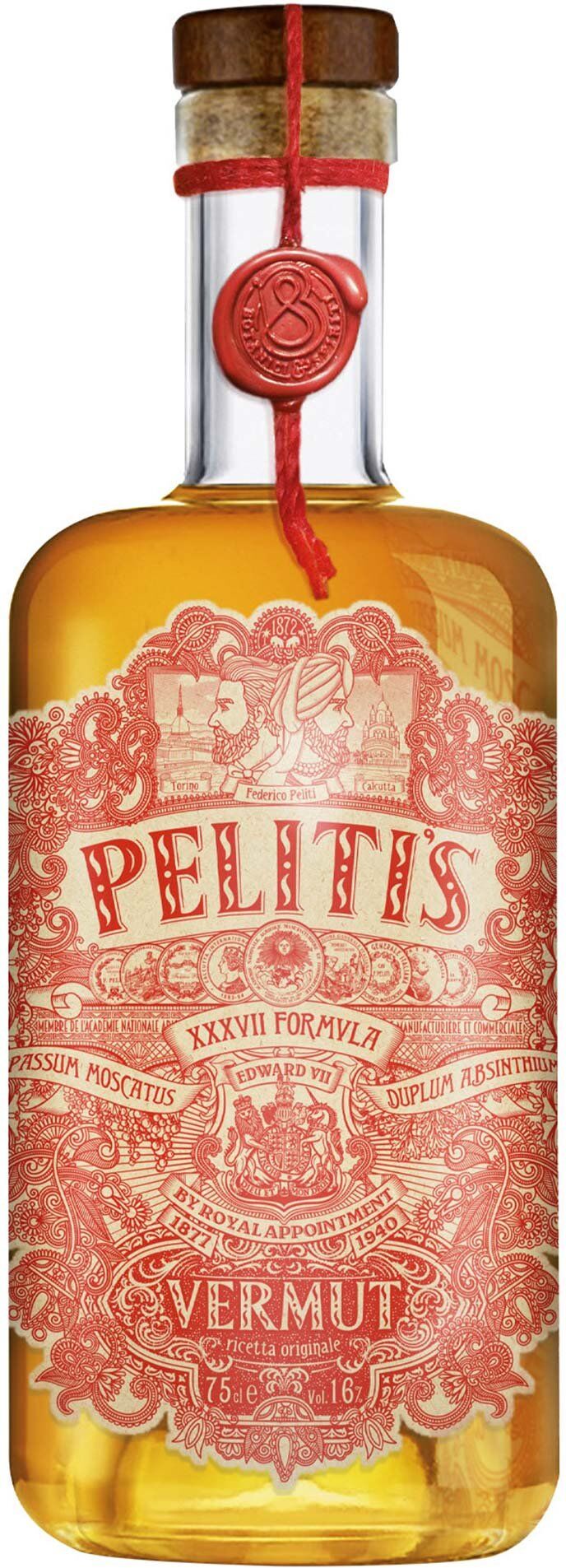 Peliti's Vermouth Bianco Xxxvii Formula   Pelitis  0.75l