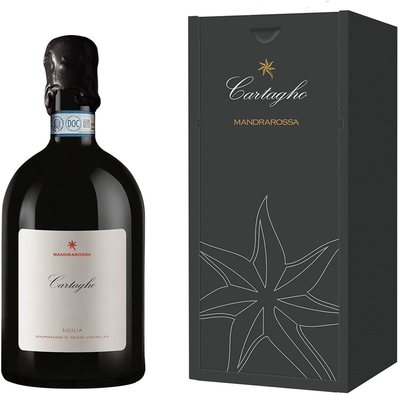 Mandrarossa Sicilia Nero Davola Doc “cartagho” 2020 Magnum