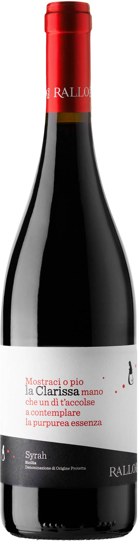 Rallo Sicilia Syrah Dop La Clarissa 2023