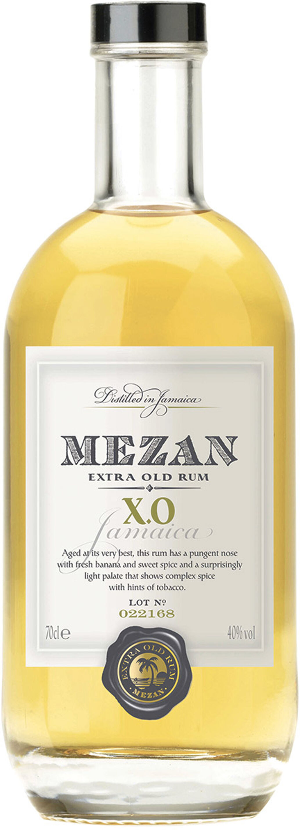 Mezan Rum Extra Old Rum Jamaica X.o