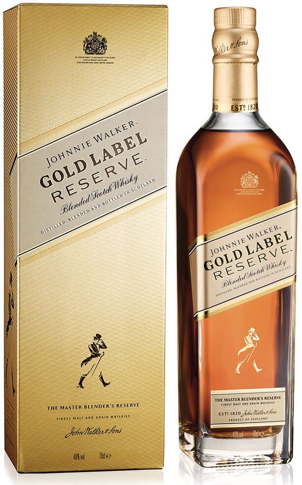 Johnnie Walker Blended Scotch Whisky Gold Label Reserve