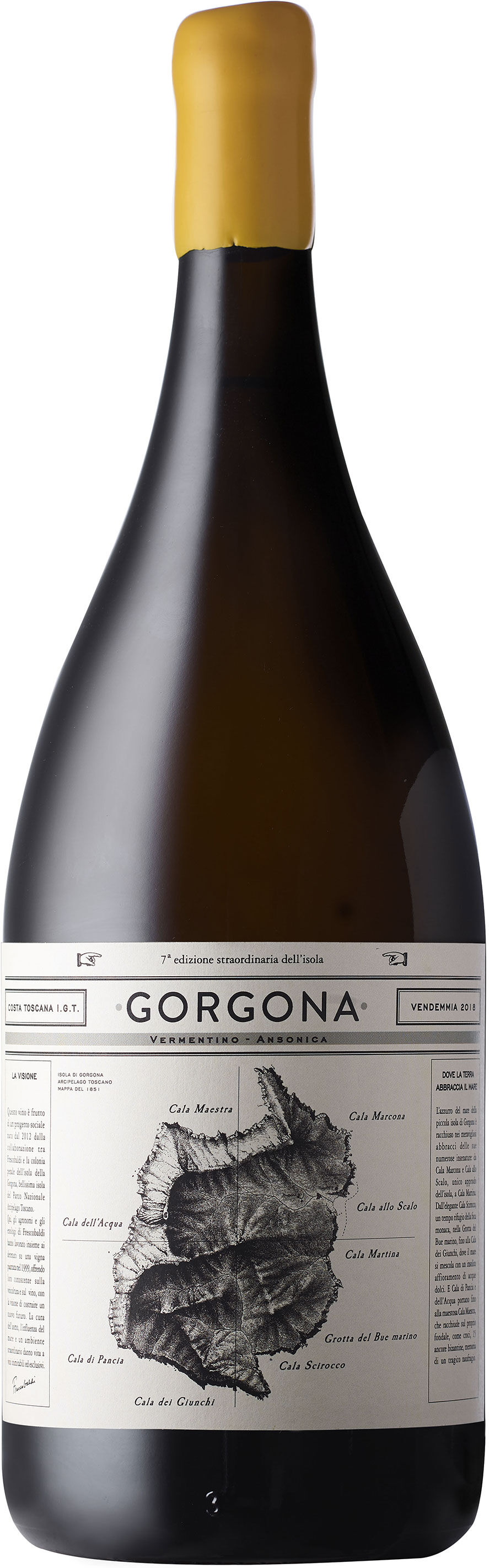 Frescobaldi Costa Toscana Bianco Igt Gorgona 2014 Magnum