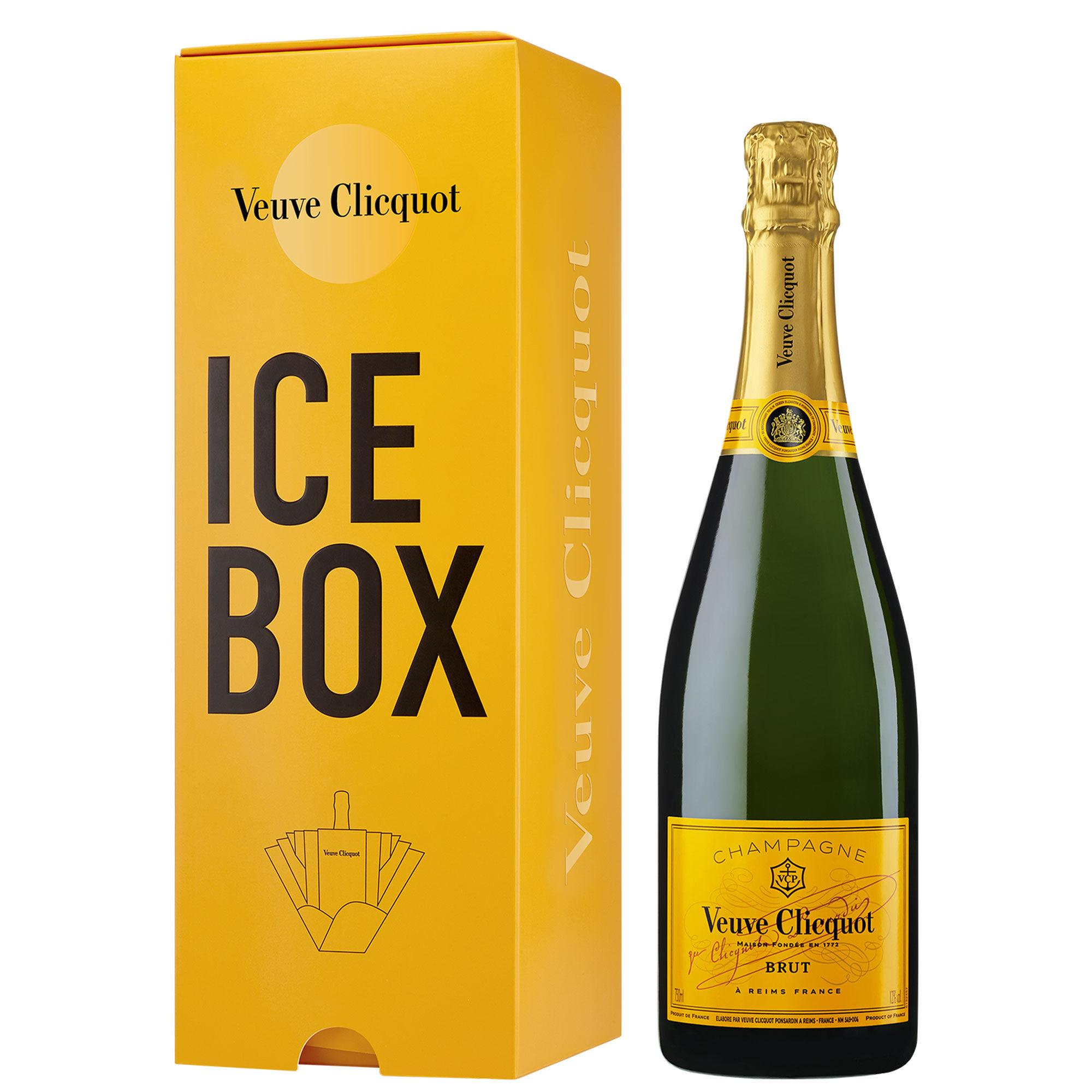 Veuve Clicquot Champagne Brut Yellow Label Ice Box