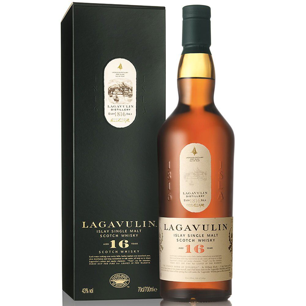 Lagavulin Islay Single Malt Scotch Whisky 16 Yo