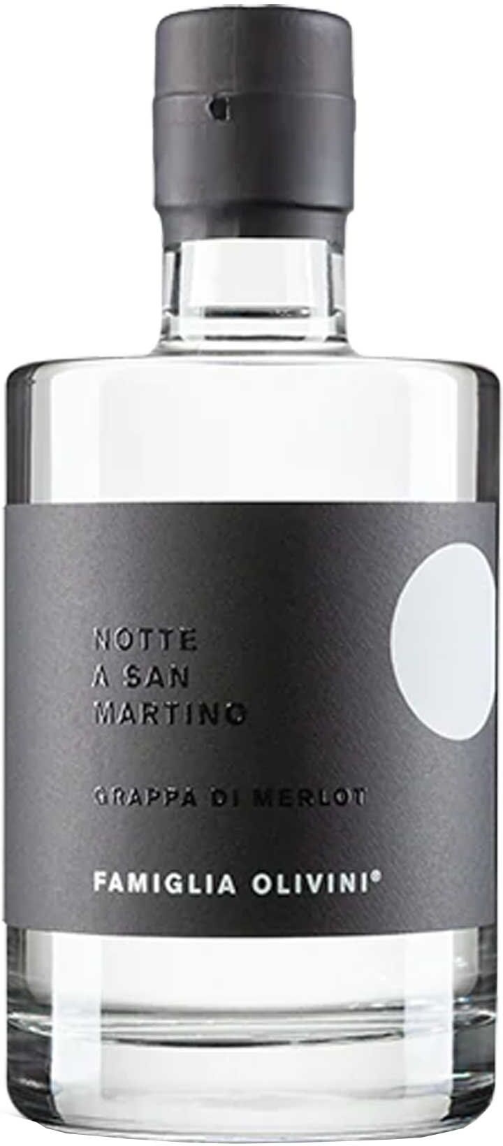 Olivini Grappa Di Merlot Notte A San Marino