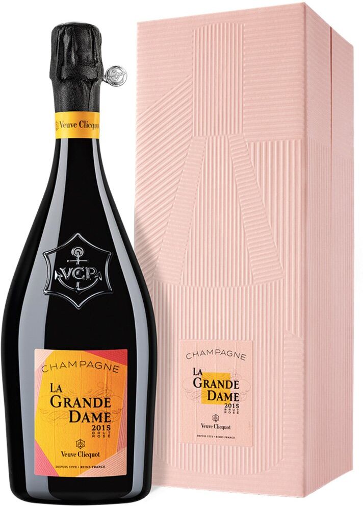 Veuve Clicquot Champagne Brut Rosé “la Grande Dame Rosé 2015 X Paola Paronetto”