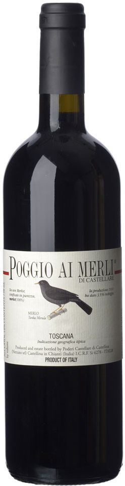 Castellare di Castellina Toscana Merlot Igt Poggio Ai Merli 2019