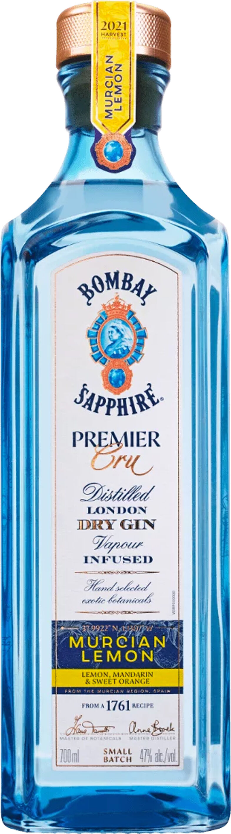 London Dry Gin Bombay Sapphire Premier Cru