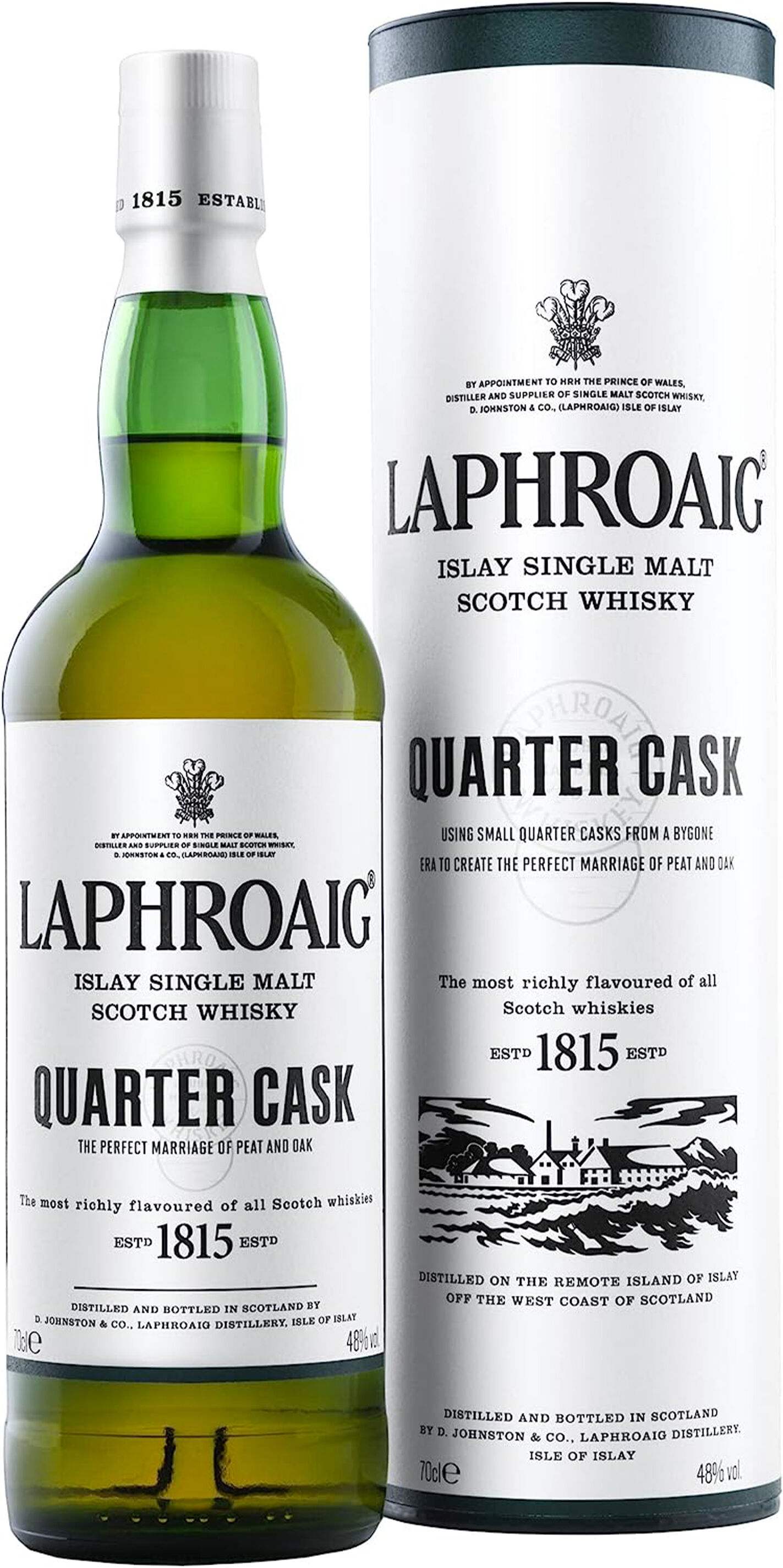 Islay Single Malt Scotch Whisky Quarter Cask   Laphroaig  0.7l