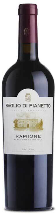 Baglio di Pianetto Sicilia Merlot Nero D Avola Doc Ramione 2020