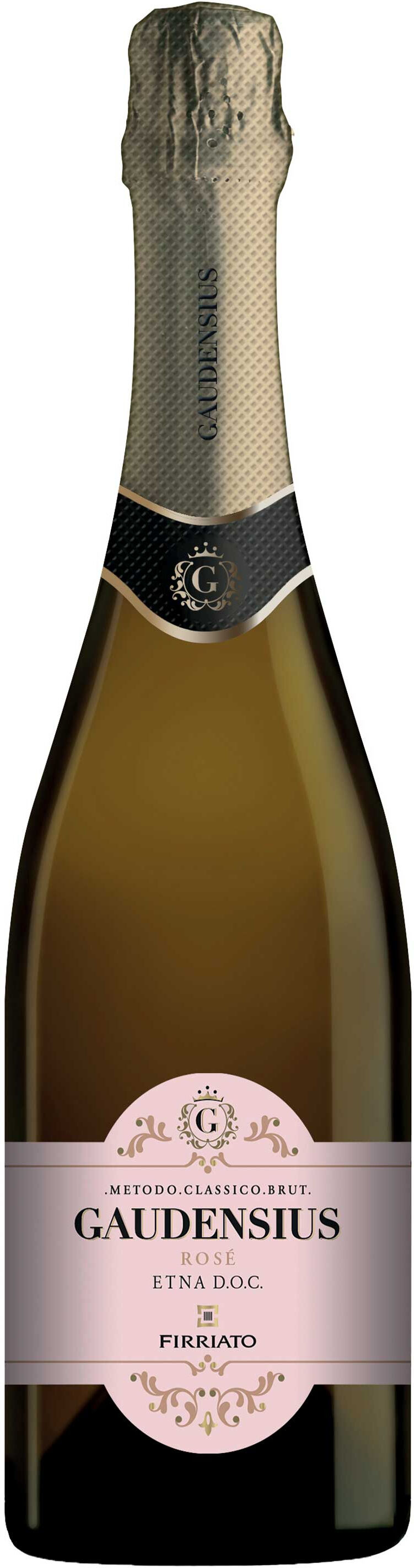 Firriato Etna Spumante Metodo Classico Rosé Brut Doc Gaudensius