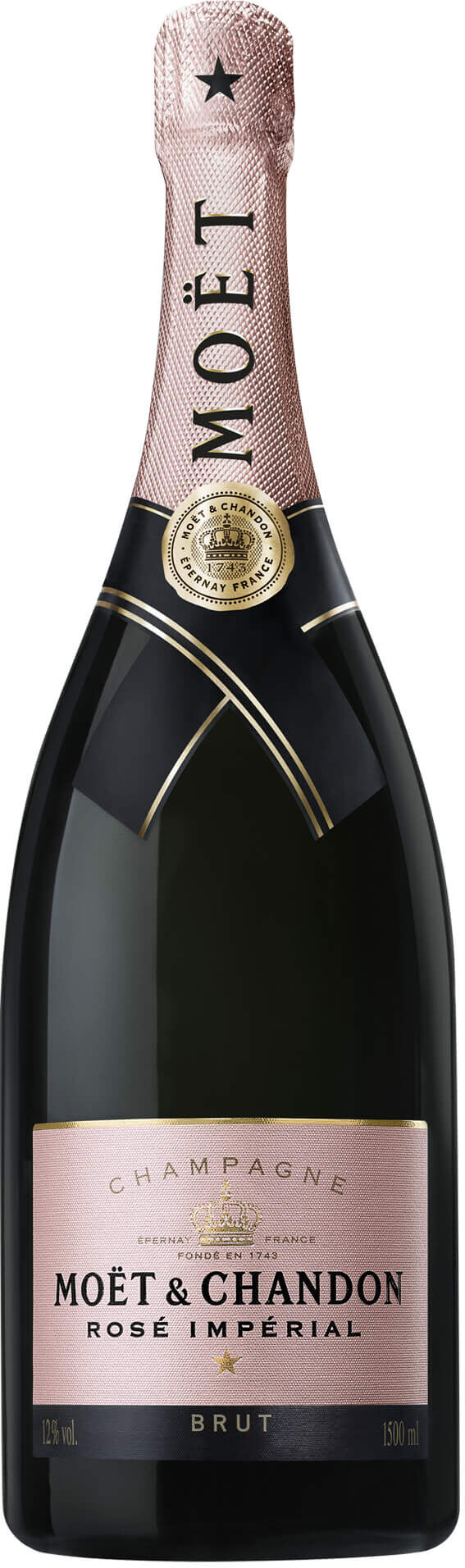 Moët & Chandon Champagne Brut Rosé Impérial Magnum