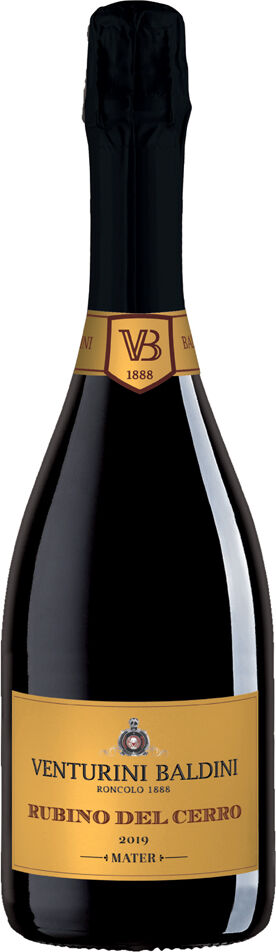 Venturini Baldini Spumante Reggiano Lambrusco Brut Doc Rubino Del Cerro