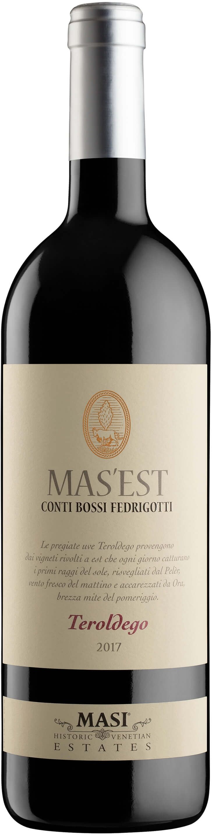 Bossi Fedrigotti Vigneti Delle Dolomiti Teroldego Igt “mas Est” 2022