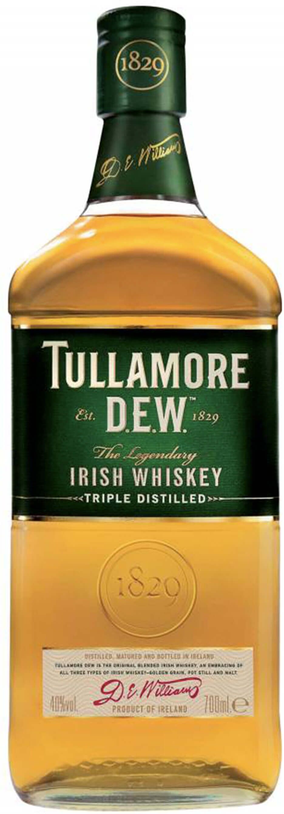 Tullamore Distillery Irish Whiskey Tullamore Dew Original