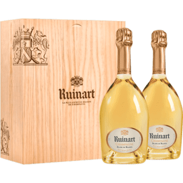 Champagne Ruinart - Blanc De Blancs - Duo In Confezione Regalo