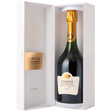 Champagne Taittinger - Comtes De Champagne 2012 - Cofanetto Deluxe