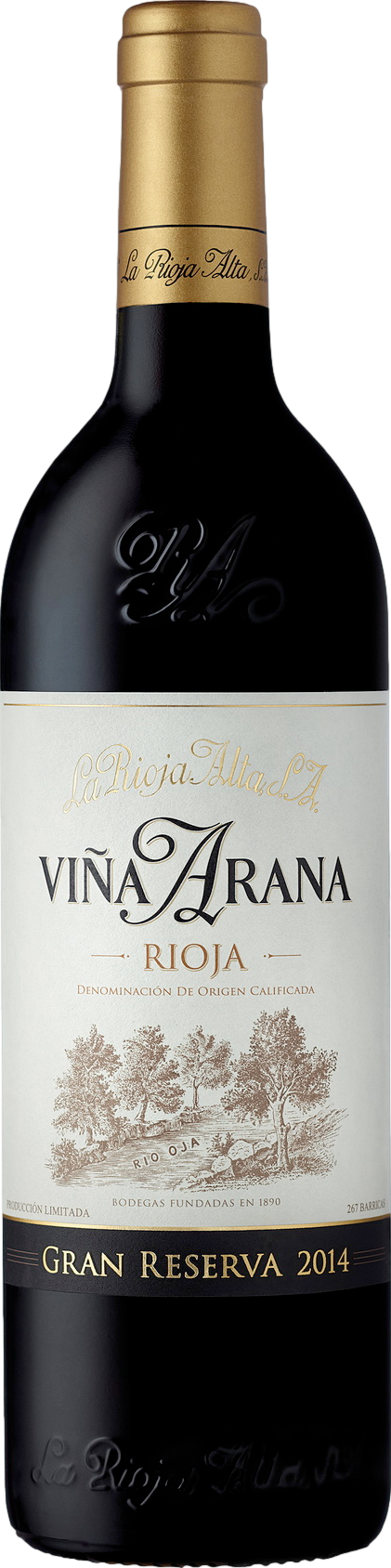 La Rioja Alta Gran Reserva Vina Arana 2014