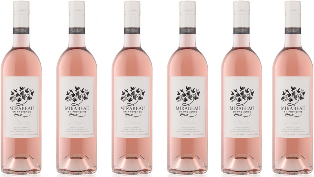 8Wines.com Mirabeau Classic Provence Rose 2020 6 Bottle Case