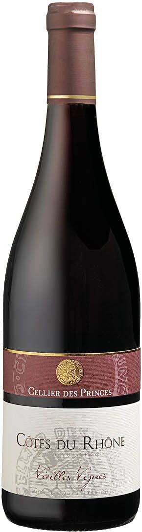 Cellier des Princes Côtes du Rhône AOC Vieilles Vignes Cellier des Princes 2019 0,75 L