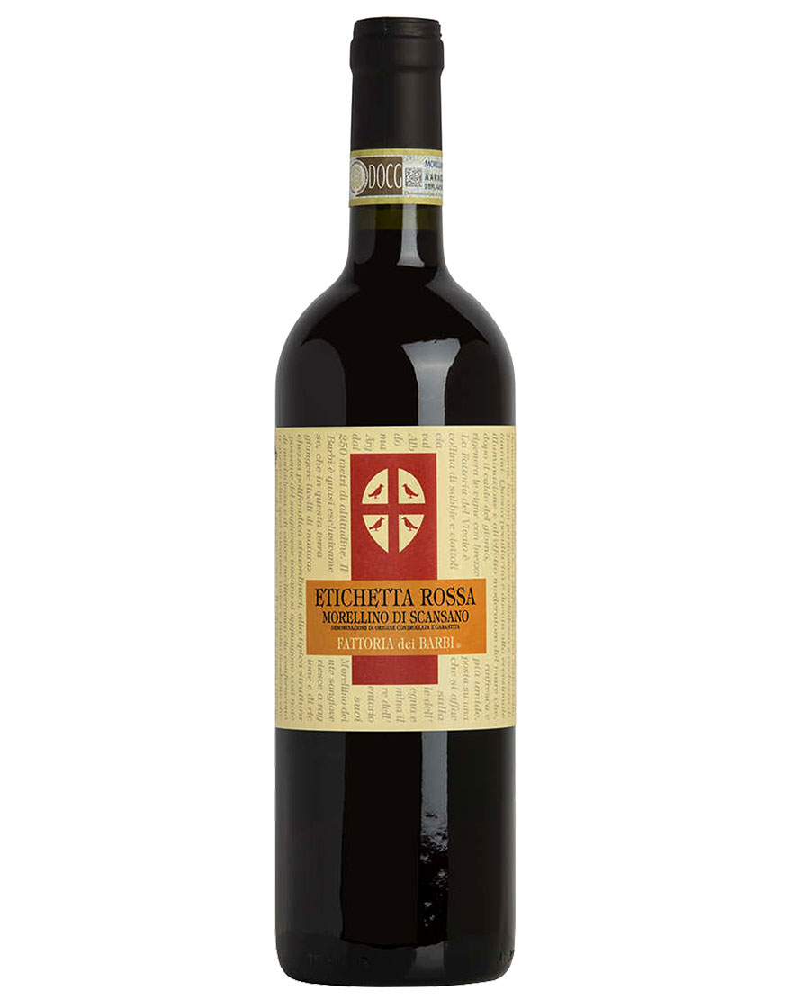 Fattoria dei Barbi Morellino di Scansano DOCG Etichetta Rossa Fattoria dei Barbi 2019 0,75 L