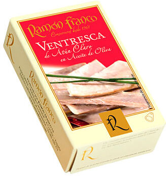 Conservas Ramón Franco Ventresca filete atún claro aceite de oliva 120 g