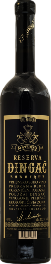 Matusko Dingac Reserva 2013