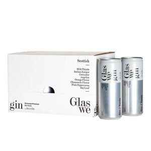 GlassWeGin Glaswegin Premium Gin Ready To Drink Cans Case 12