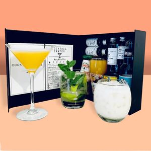 Style Kreep Mocktail Gift Box - Virgin Piña Colada, Passion Fruit Cooler, Virgin Mojito