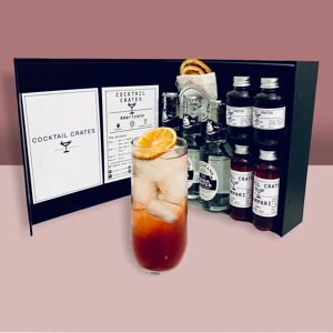 Cocktail Crates Americano Cocktail Gift Box