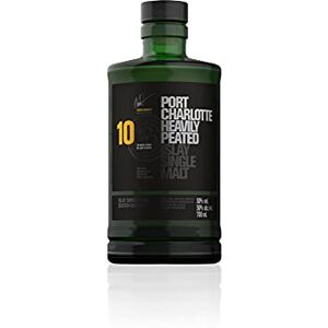 Bruichladdich Port Charlotte 10 Year Old, Heavily Peated Islay Single Malt Scotch Whisky, 70cl