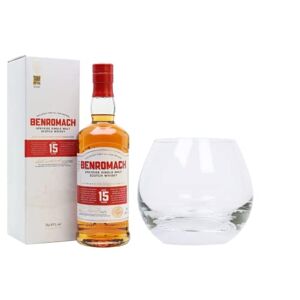 Benromach 15 Year Old - With Free Benromach Branded Glass - 70cl