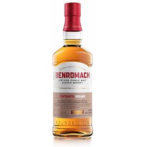 BENROMACH ORGANIC WHISKY 70cl 46% Matured in Virgin American Oak Banana, Coffee and Cacoa flavours