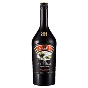 Baileys Original Irish Cream Liqueur 17% vol 1L Fine Irish Whiskey Spirits Irish Dairy Cream Rich Chocolate & Vanilla Flavours Great Over Ice Cream or in Coffee