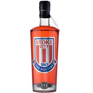 Stoke City Gifts for Men & Women Official Stoke City FC Strawberry & Rhubarb Flavoured Vodka for Potters Football Fans Premium Alcohol by Bohemian Brands – 70 cl